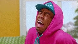 Sobbing Tyler The Creator GIF