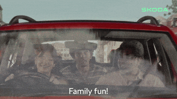 Driving Drive By GIF by Skoda India