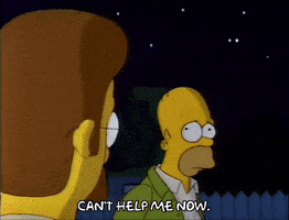 Season 3 Help GIF by The Simpsons