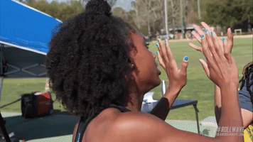 track & field wave GIF by GreenWave