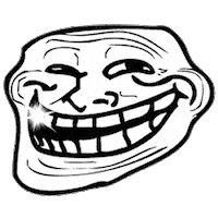 white teeth troll GIF