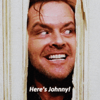 Jack Nicholson Horror GIF Jack Nicholson Horror GIF
