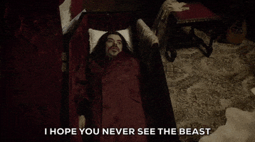 jemaine clement i hope you never see the beast GIF by What We Do In The Shadows