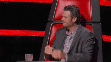 blake shelton television GIF by The Voice