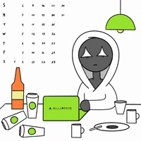 Tired Work From Home GIF by Alliance