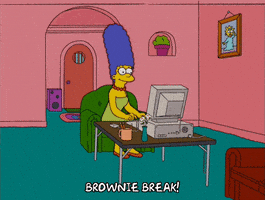 excited marge simpson GIF