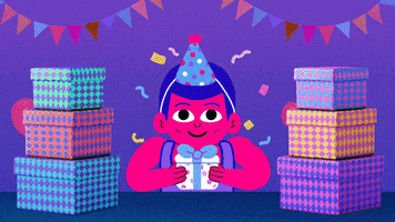 Happy Birthday Animation GIF by Holler Studios