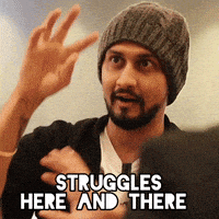 Somebody Up There Likes Me Smile GIF by Digital Pratik