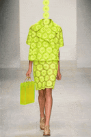 rotating london fashion week GIF by fashgif