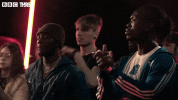 Well Done Applause GIF by BBC Three