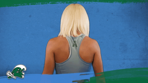 Track And Field Tulane GIF by GreenWave