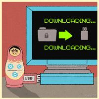 Downloading Animation Domination GIF by gifnews