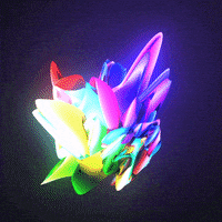 Rainbow Glow GIF by xponentialdesign