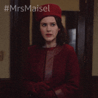 Season 4 Reaction GIF by The Marvelous Mrs. Maisel