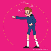 ha ha lol GIF by Modicum