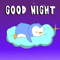 Tired Good Night GIF by Pudgy Penguins