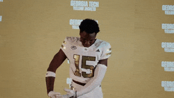 Georgia Tech Football Sport GIF by Georgia Tech Yellow Jackets