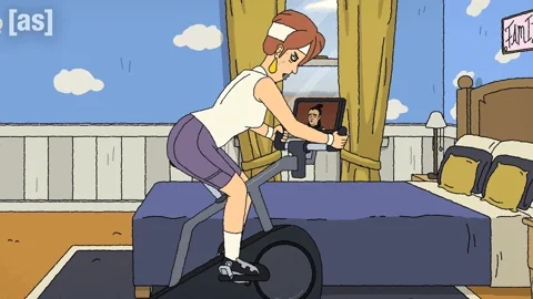 Workout Bike GIF