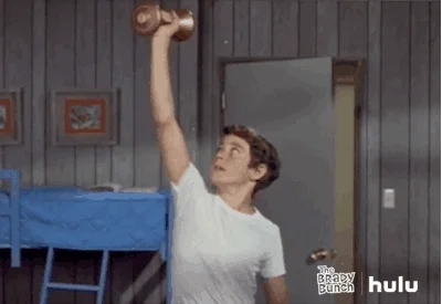 greg brady workout GIF