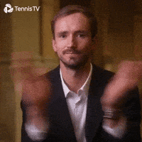 Well Done Applause GIF by Tennis TV