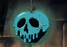 snow white apple GIF