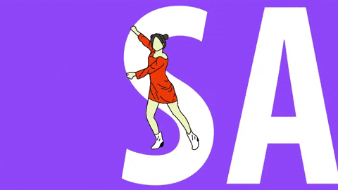 Saturday Morning Dancing GIF by Sealed With A GIF by SWAG