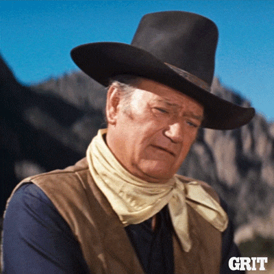 John Wayne Agree GIF by GritTV by Grittv