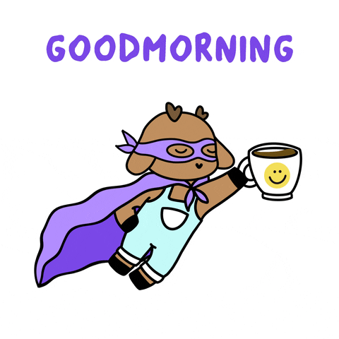 Happy Good Morning GIF by Deerpack