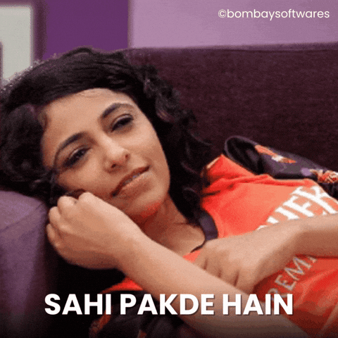 Happy Sahi Hai GIF by Bombay Softwares by bombaysoftwares