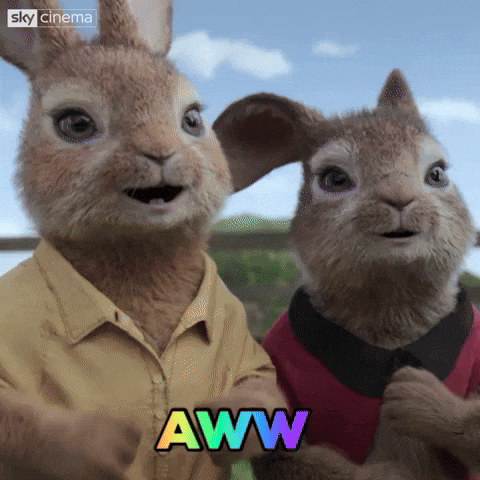 Peter Rabbit Aww GIF by Sky by SkyTV