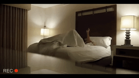 Giphy - Bed Goofin Around GIF by iLOVEFRiDAY