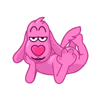 Dog Pink GIF