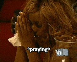 Pray Praying Hands GIF by reactionseditor