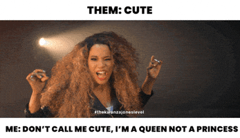 Princess Gif Of The Day GIF by Kwanza Jones