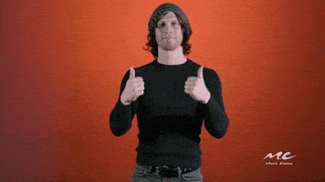 two thumbs up yes GIF by Music Choice