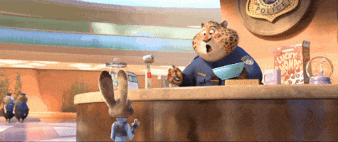 walt disney reaction gif GIF by Disney Zootopia