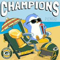 Super Bowl Football GIF by Pudgy Penguins