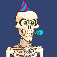 Happy Birthday Party Hard GIF by mattbag3d