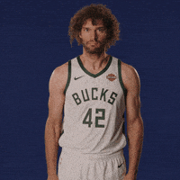 Robin Lopez Basketball GIF by Milwaukee Bucks