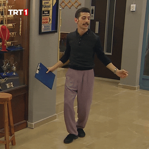 Giphy - Happy Dance GIF by TRT