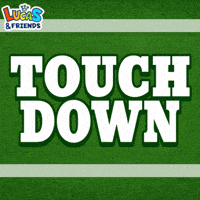 Touch Down Super Bowl GIF by Lucas and Friends by RV AppStudios Touch Down Super Bowl GIF by Lucas and Friends by RV AppStudios