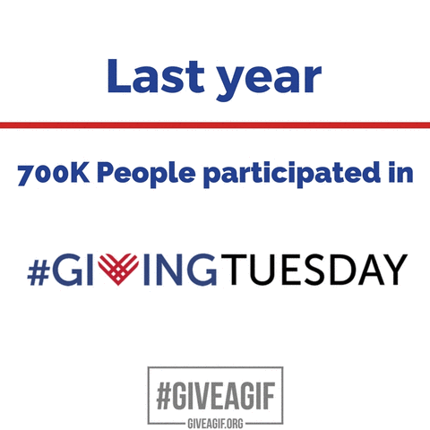 givingtuesday GIF by Give A Gif