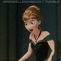 Princess Anna Laughing GIF