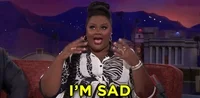 Im Sad Nicole Byer GIF by Team Coco