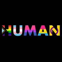 Text gif. Block letters filled with alternating gay, bisexual, transgender, pansexual, intersex, and progress pride flags, read 