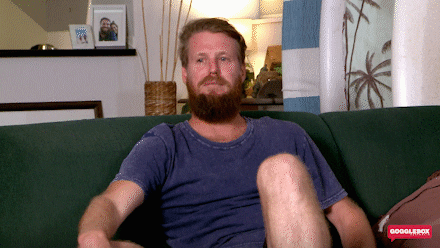 Slurp Watching Tv GIF by Gogglebox Australia