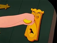 Alice In Wonderland Doorknob GIF
