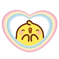 Heart Love Sticker by Molang