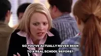 Mean Girls School GIF