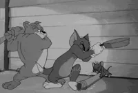 Angry Tom And Jerry GIF